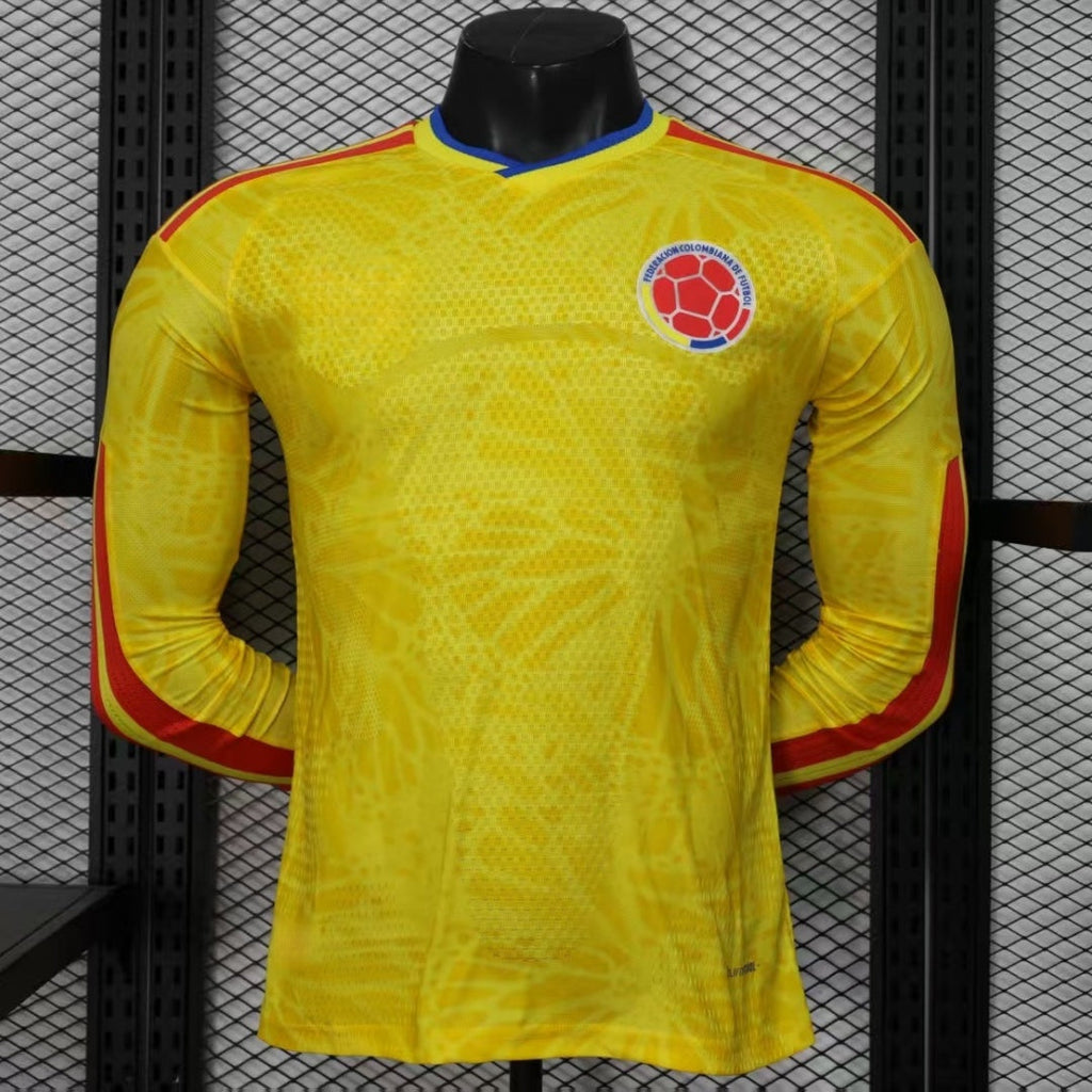 Maillot 25/26 Colombie Domicile player  Manches Longues